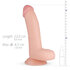 Cliff Realistische Dildo Met Balzak - 22 cm_