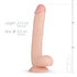 Elvin Realistische Dildo Met Balzak - 27,5 cm_